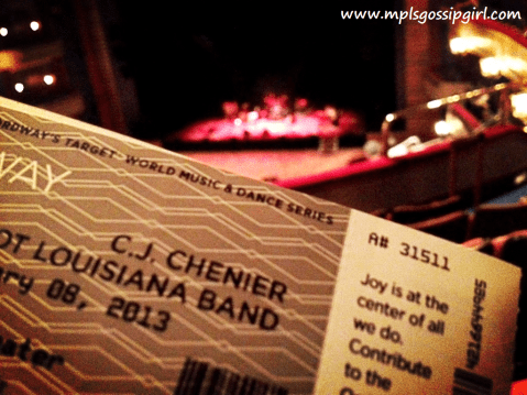 C. J. Chenier , The Ordway, Zydeco
