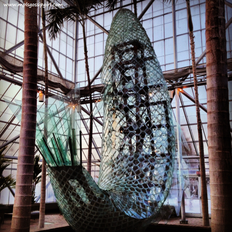 Walker Art Center, Winter, Minneapolis, Fish