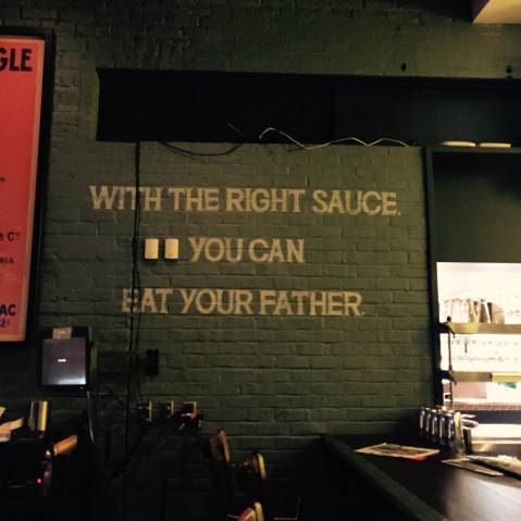 WIth the right sauce. Salut Grand